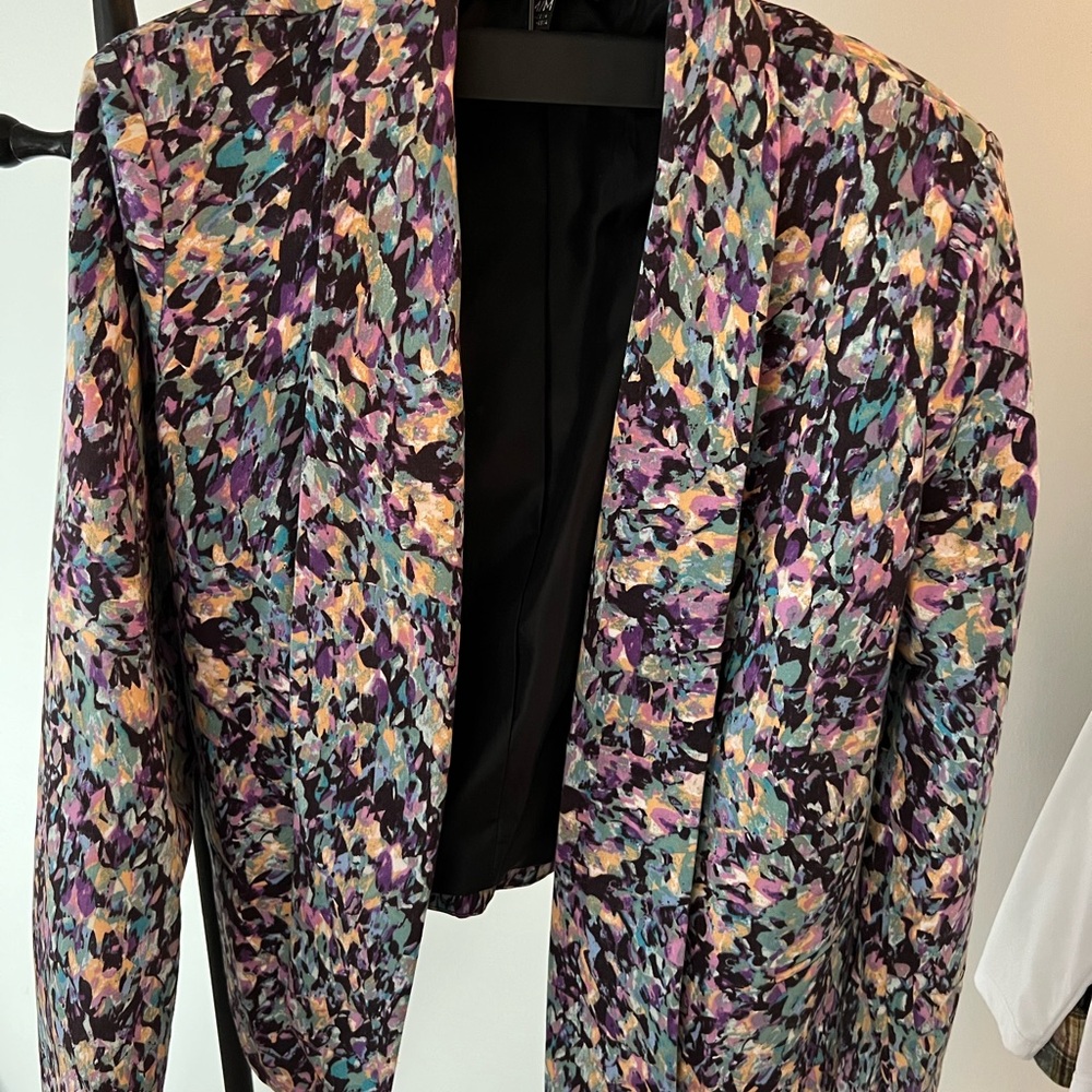Mossino Abstract Multicolor Jacket